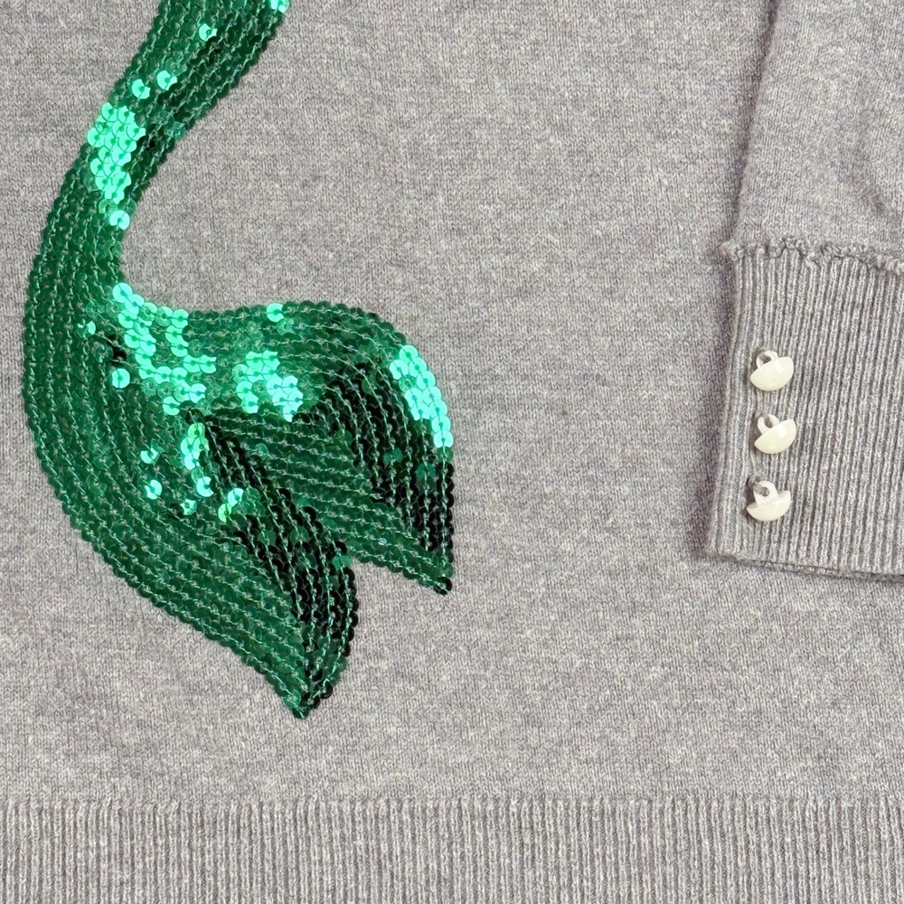 Torrid Disney Her Universe Ariel Sweater Womens 2 2X Sequin Mermaid Whimsical - Picture 3 of 8